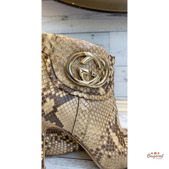 🛑SOLD🛑Authentic GUCCI Python Lifford Size 6 - Picture 2 of 12